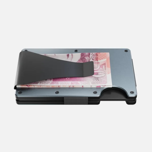 Portefeuille OBEX Titan - Gris Métal