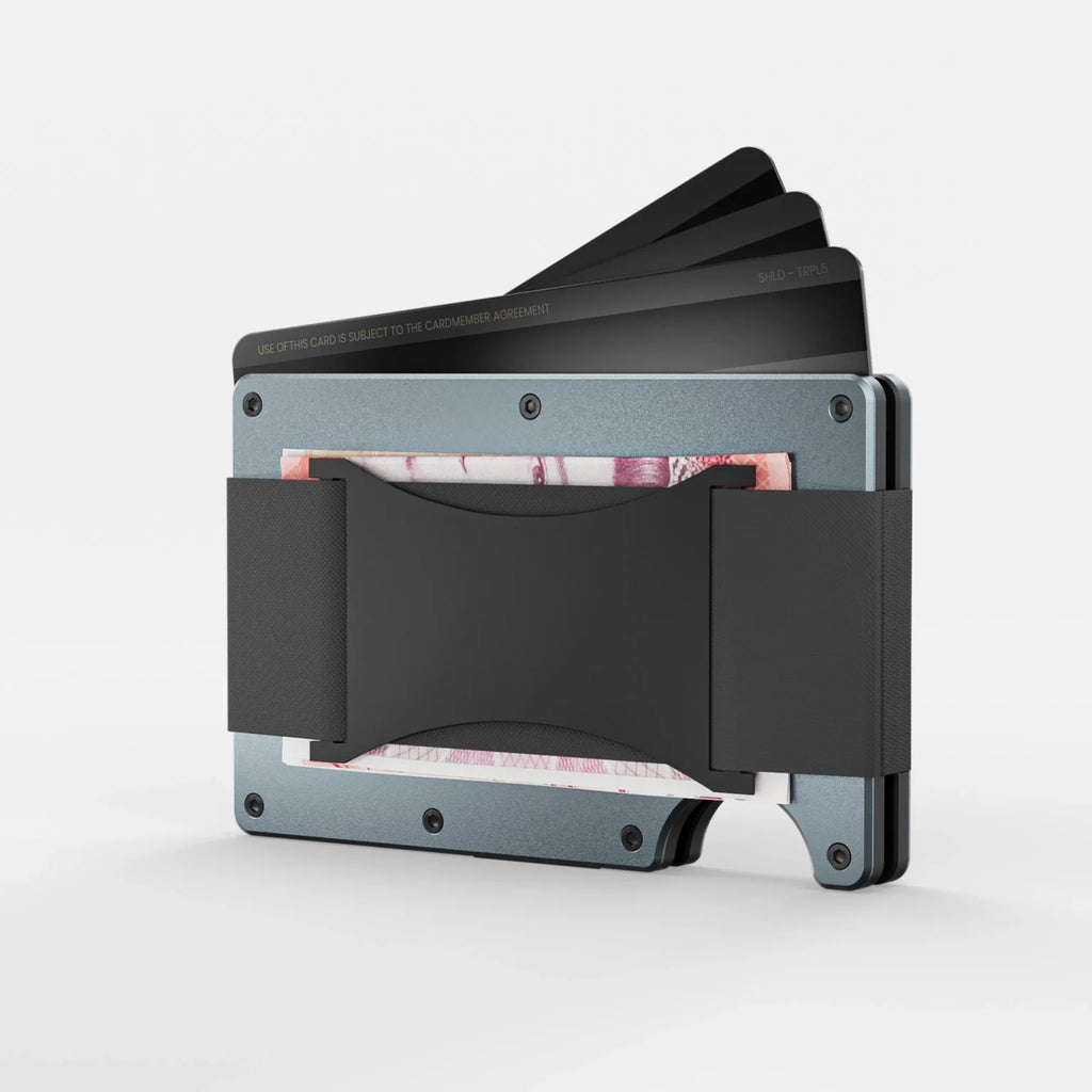 Portefeuille OBEX Titan - Gris Métal